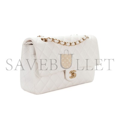 CHANEL QUILTED CAVIAR MEDIUM CLASSIC DOUBLE FLAP A01112 (25.5*15.5*6.5cm)